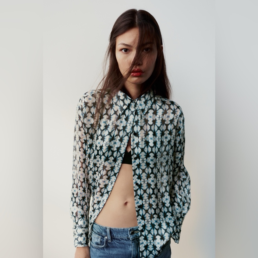 Zara blouse xs